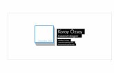 Koray Ozsoy Portfolio - November 2012 U-P-I