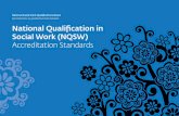 National Qualification in Social Work (NQSW) Accreditation Standardsand Procedures