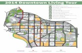 2014 downtown living tour map