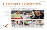 Campbell Comments Spring 2013