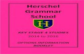 Herschel Grammar School KS4 options booklet 2014