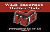 WLB Internet Hereford Sale