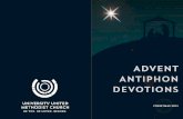 Antiphon Advent Devotional 2013