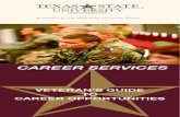 Career Services Veteran's Guide To Career Opportunities