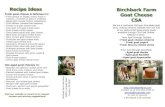 Birchbark Farm CSA Brochure