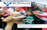St Vincent College Prospectus 2014 Entry