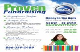 Spring Fundraising Flyer