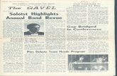 Gavel March 8, 1968