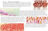 Cy Twombly Project