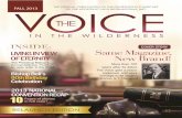 The Voice in the Wilderness Relaunch Edition