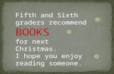 BOOKS FOR CHRISTMAS