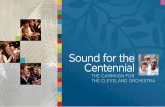 Sound for the Centennial Campaign - Introductory Brochure - The Cleveland Orchestra