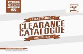 Tickety-Boo Clearance Catalogue 2012