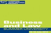 Business and Law Summer University 15-16 July 2014
