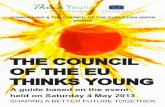 THE COUNCIL OF THE EU THINKS YOUNG