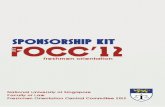 NUS Law FOCC 2012 Product Sponsorship Kit