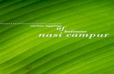 Various Toppings of Balinese Nasi Campur
