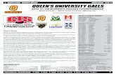 Queen's Gaels - Women's Hockey (CIS Media Notes)