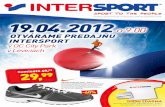Leták Intersport Levice 1-2012
