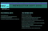 IMZ Newsletter September 2010