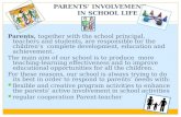 Parents' involvement in the Italian school