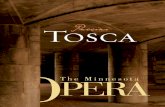 Minnesota Opera's Tosca Program