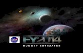 NASA 2014 Budget presentation
