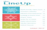 Lineup - Winter 2012
