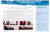 JCI Moldova newsletter 2013/1