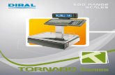 DIBAL - TORNADO Series Retail SCALES - Brochure