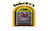 JUKE BOX Party Crafts For Your Party