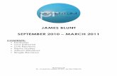 James Blunt regional press pack