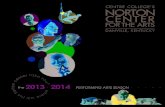 2013-2014 Norton Center Season Brochure