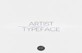 Artist Typeface Sketchbook