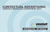 Contextual Advertising Services by One Net Marketing