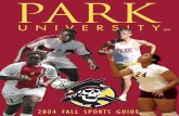 2004 Park Fall Media Guide