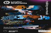 London Sinfonietta: Music Programme 2012/13