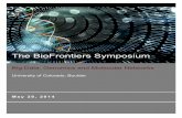 2014 BioFrontiers Symposium Program