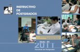 Instructivo de Postgrados Ciclo 01-2011