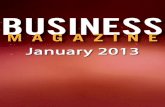 January 2013 Business Magazine