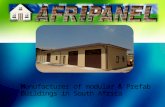 Manufacturer of modular & prefab buildings in south africa