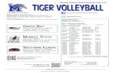 2011 Memphis Volleyball Notes #3
