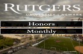 Honors Newsletter -- First Issue