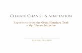 Paribesh Pradhan: Climate change and adaption on the Great Himalayan Trail, Nepal