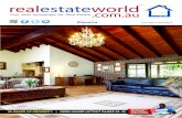 realestateworld.com.au - Illawarra Real Estate Publication, Issue 4th April 2013