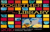 Hartford Public Library Annual Report 2010