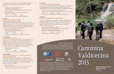 Cammina Val di Cecina 2013 - Routes and Program