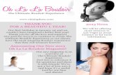 Oh La La Boudoir Newsletter Jan. '13