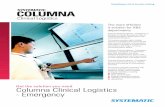 Systematic Columna Clinical Logistics - Emergency_