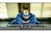 Happy birthday, Alvin!
